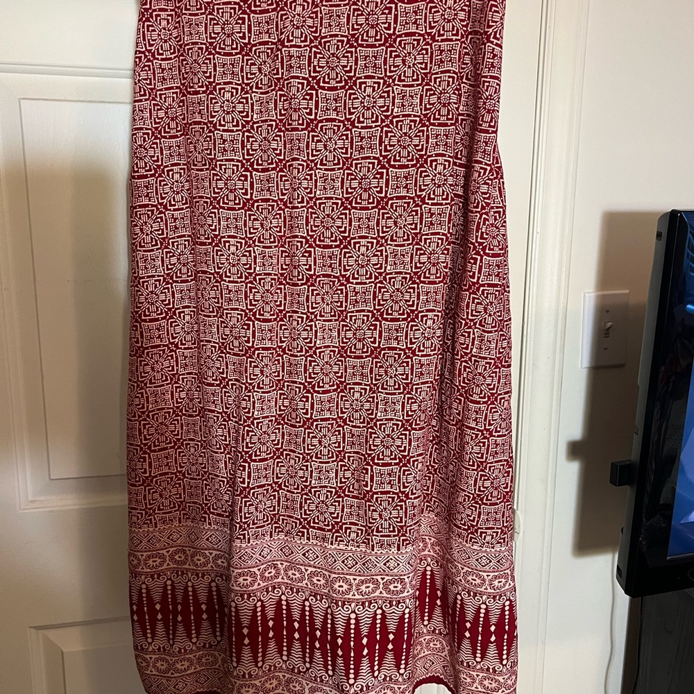 Liz Claiborne mock wrap skirt rayon